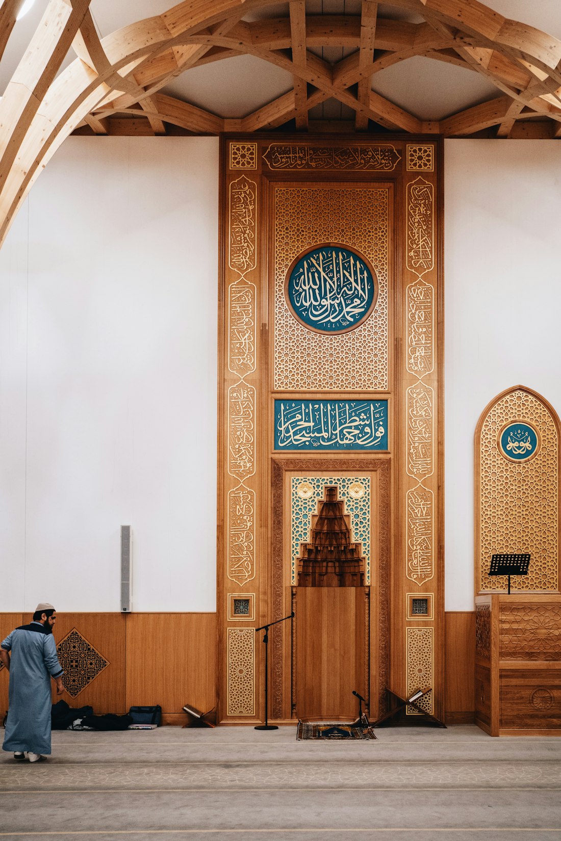 Cami alanı için temsili mekân görseli