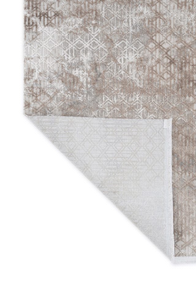 Nova - Dolce Takma Saçaklı Modern Oturma Odası, Antre ve Mutfak Halısı