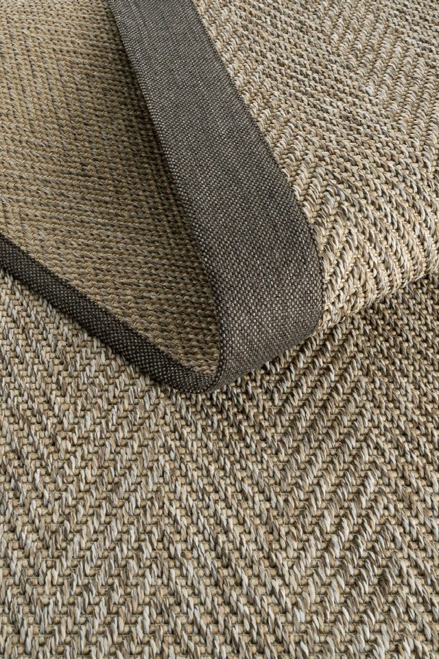 Boston Keten Monterey Bordürlü Sisal Halı