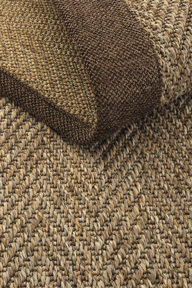 Boston Keten Bordürlü Sisal Halı