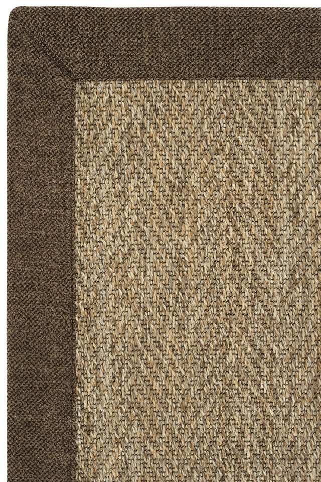 Boston Keten Bordürlü Sisal Halı