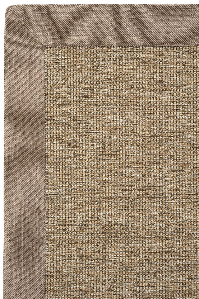 Lizbon Keten Bordürlü Sisal Halı