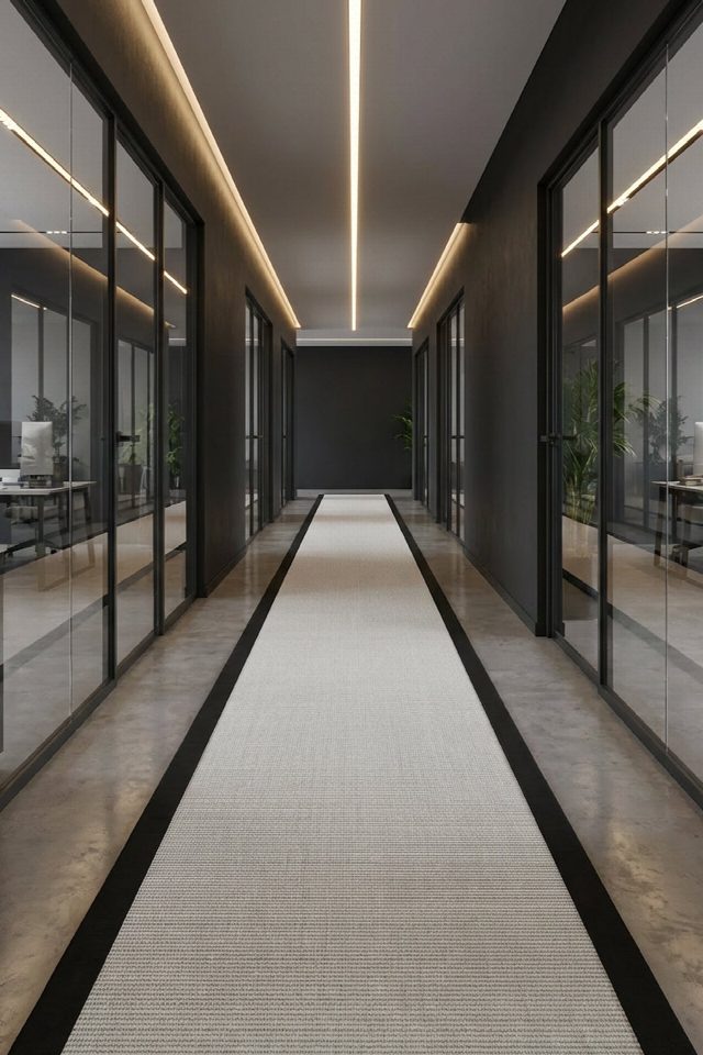Oslo Keten Bordürlü Sisal Halı