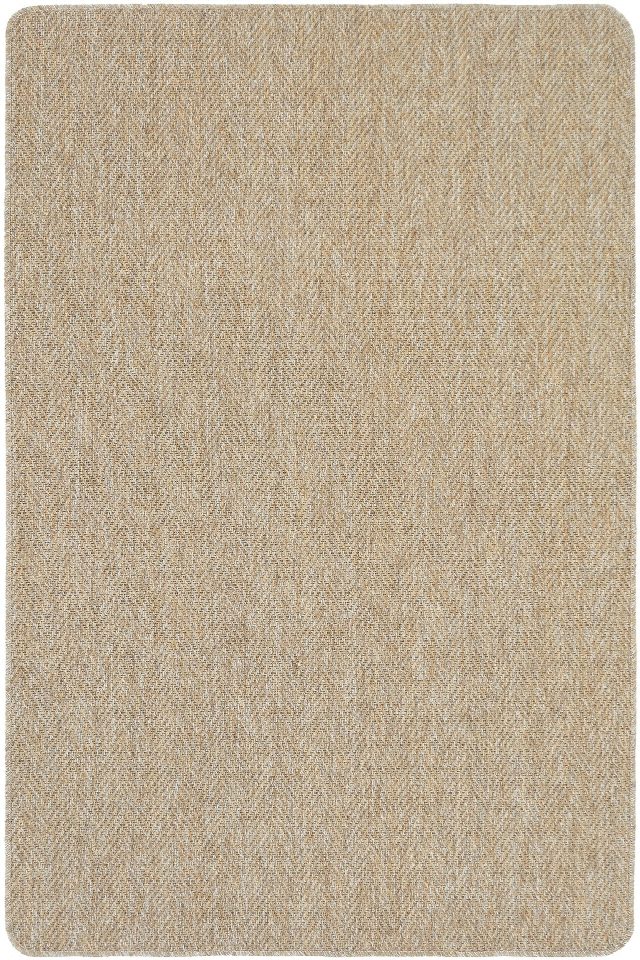 Boston Radius Overloklu Sisal Halı