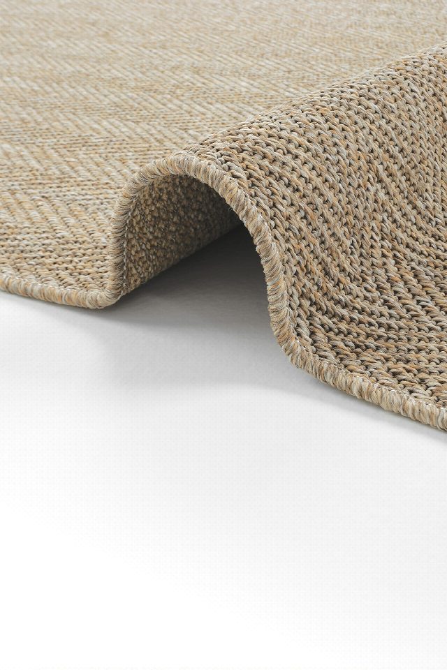 Boston Radius Overloklu Sisal Halı