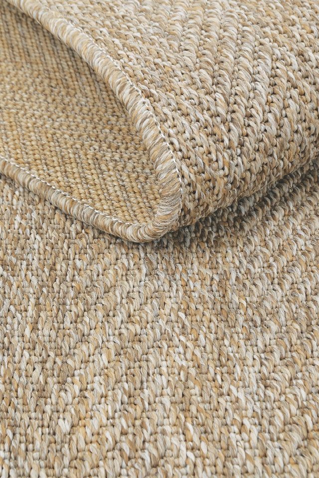 Boston Radius Overloklu Sisal Halı