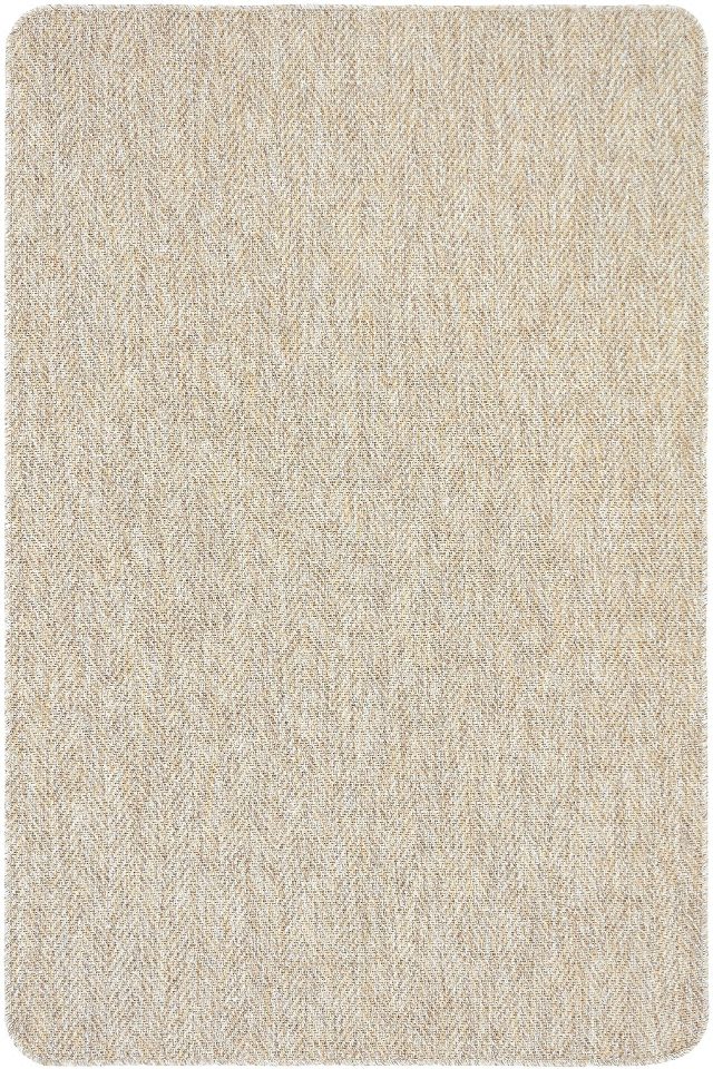 Sydney Radius Overloklu Sisal Halı