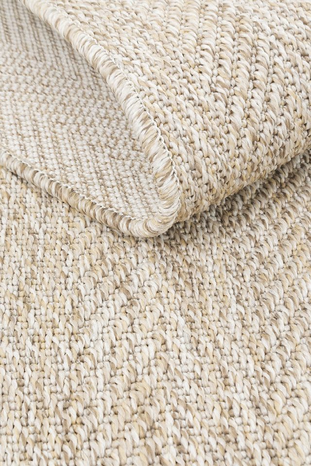 Sydney Radius Overloklu Sisal Halı