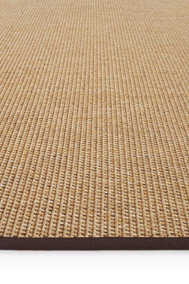 Toronto Kahve Biye Bordürlü Sisal Halı