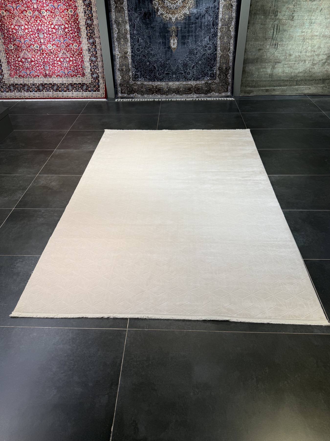 Tarz Halı Fildişi Geometrik