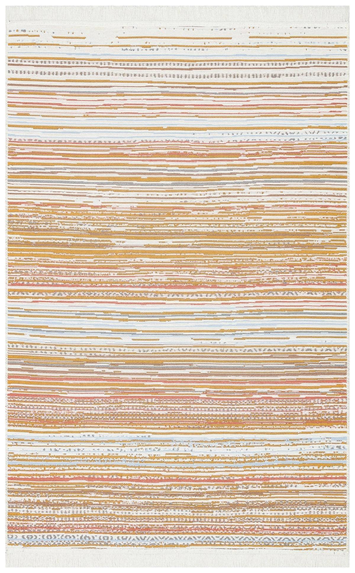 ARYA AR 35 MULTY  Yıkanabilir Çift Taraflı Modern Desenli Dokuma Kilim