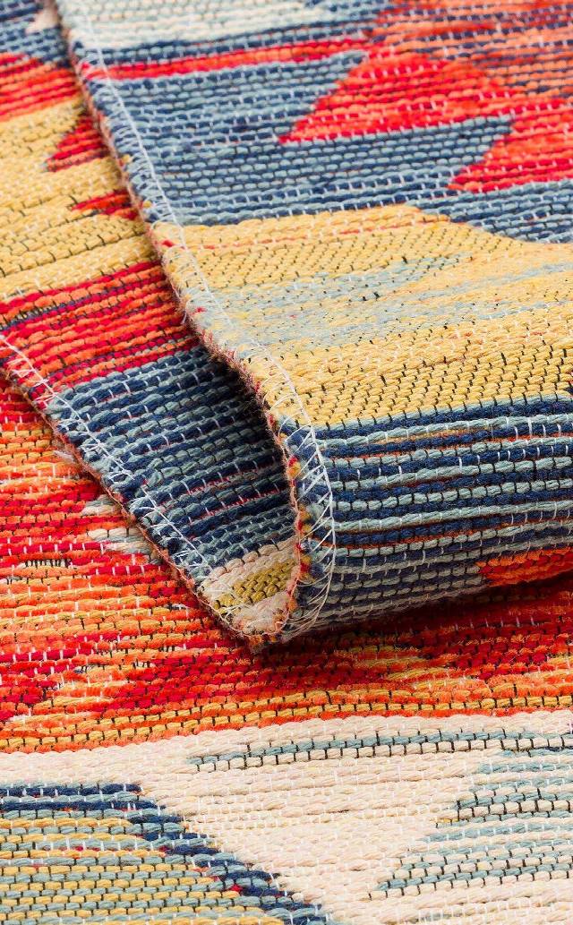 NOMAD NMD 01 MULTY  Yıkanabilir, Çift Taraflı Kullanıma Uygun Yumuşak Tuşeli Otantik Kilim
