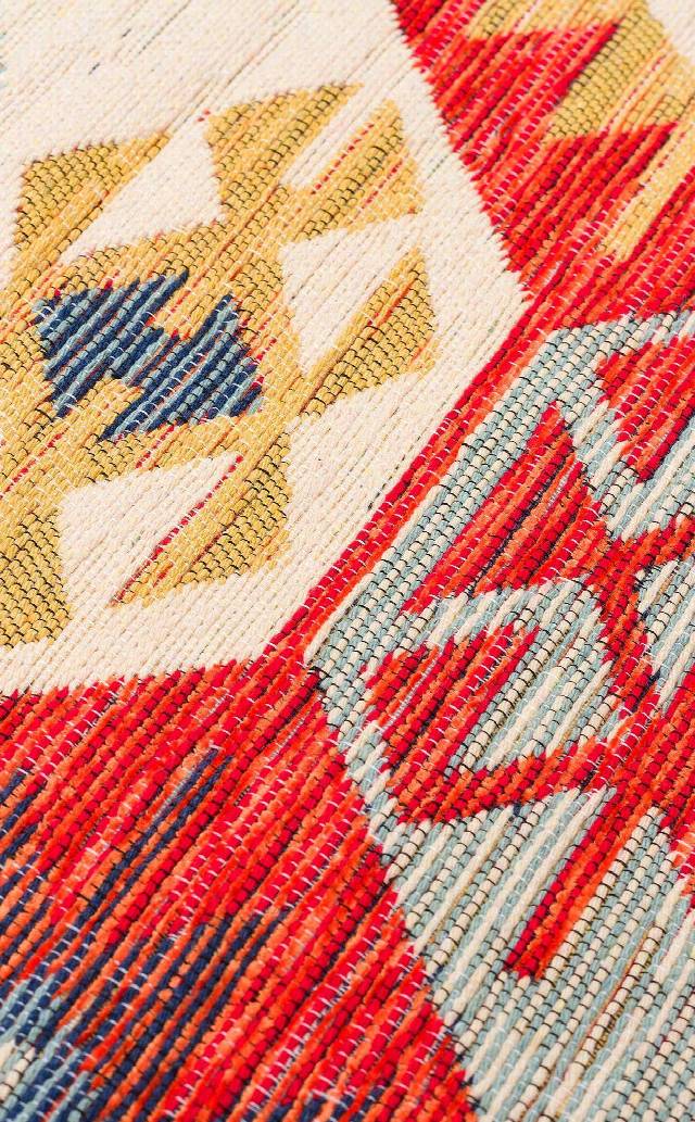 NOMAD NMD 01 MULTY  Yıkanabilir, Çift Taraflı Kullanıma Uygun Yumuşak Tuşeli Otantik Kilim