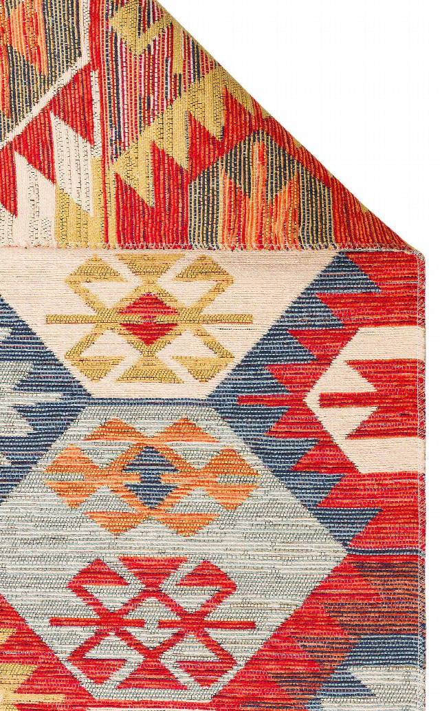NOMAD NMD 01 MULTY  Yıkanabilir, Çift Taraflı Kullanıma Uygun Yumuşak Tuşeli Otantik Kilim