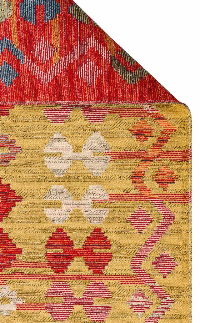 NOMAD NMD 03 RED  Yıkanabilir, Çift Taraflı Kullanıma Uygun Yumuşak Tuşeli Otantik Kilim
