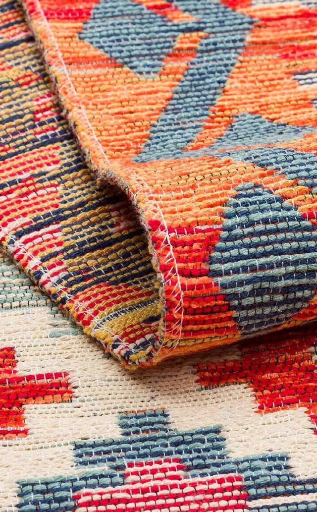 NOMAD NMD 05 TERRA  Yıkanabilir, Çift Taraflı Kullanıma Uygun Yumuşak Tuşeli Otantik Kilim
