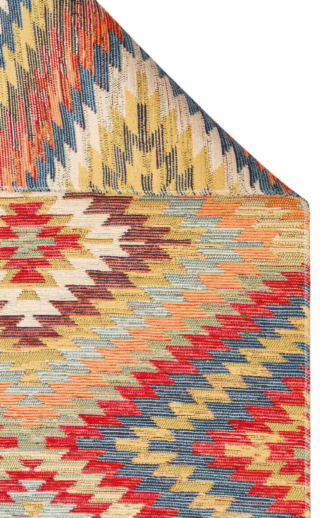 NOMAD NMD 07 TERRA  Yıkanabilir, Çift Taraflı Kullanıma Uygun Yumuşak Tuşeli Otantik Kilim