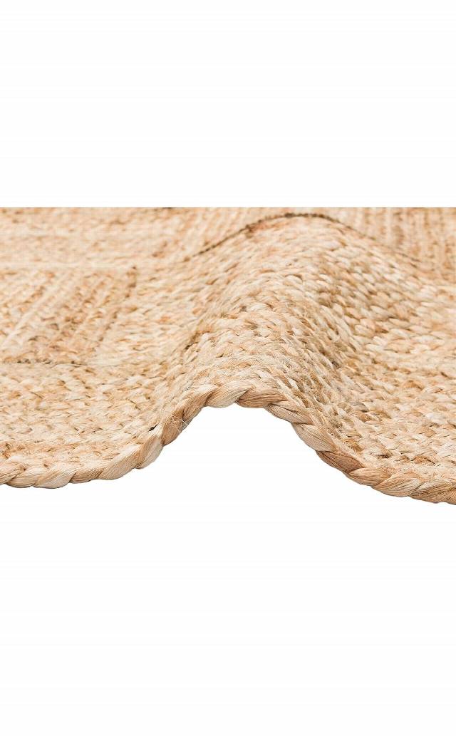 ECHO ECH 06 NATURAL XW  El Dokuma Naturel Jüt Hasır Halı