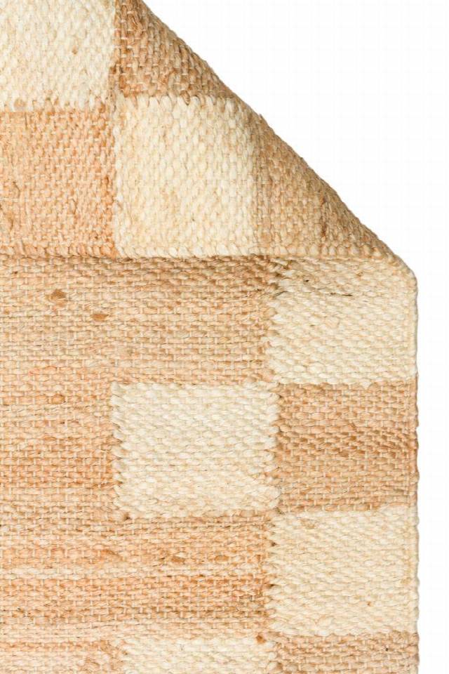 ECHO ECH 13 NATURAL WHITE XW  Jüt ile Üretilen El Dokuma Sisal Kilim