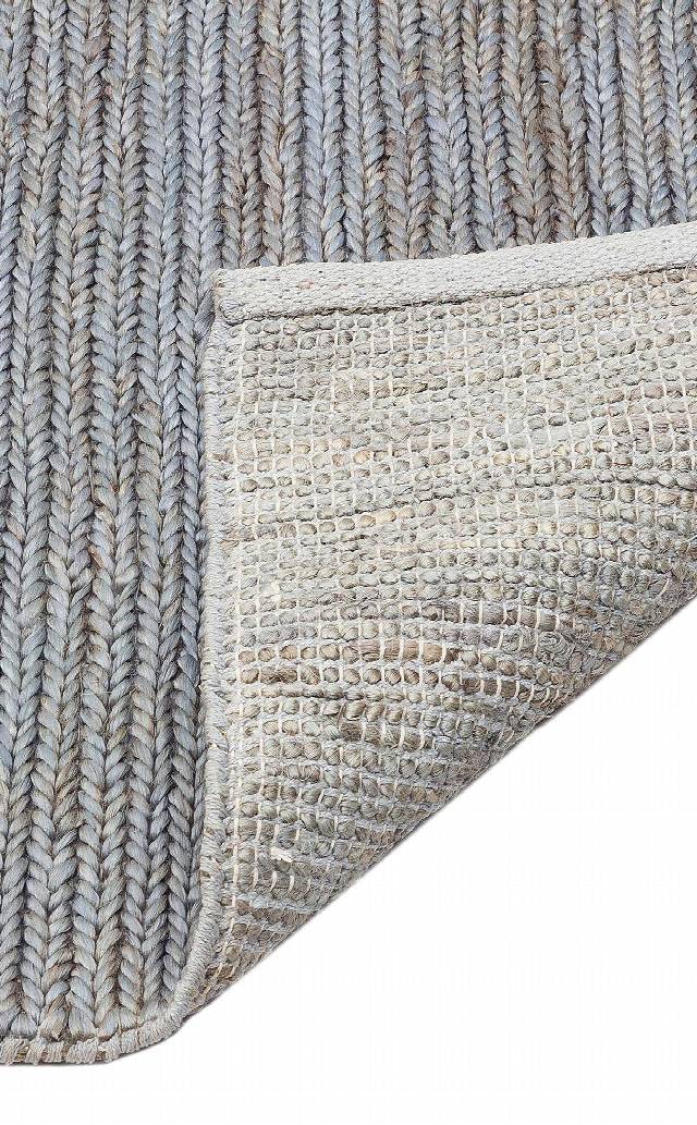 FINE CHOTI FINE SLATE BLUE ( SB03 )  El Dokuma Naturel Jüt Hasır Halı