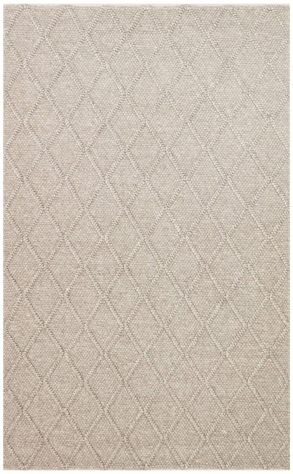 JADE DIAMOND BROWN  Naturel Kazak Örgü Desenli El Dokuma Örgü Halı