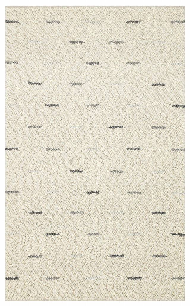 JADE JD 06 ANTRASIT GREY  Naturel Kazak Örgü Desenli El Dokuma Örgü Halı