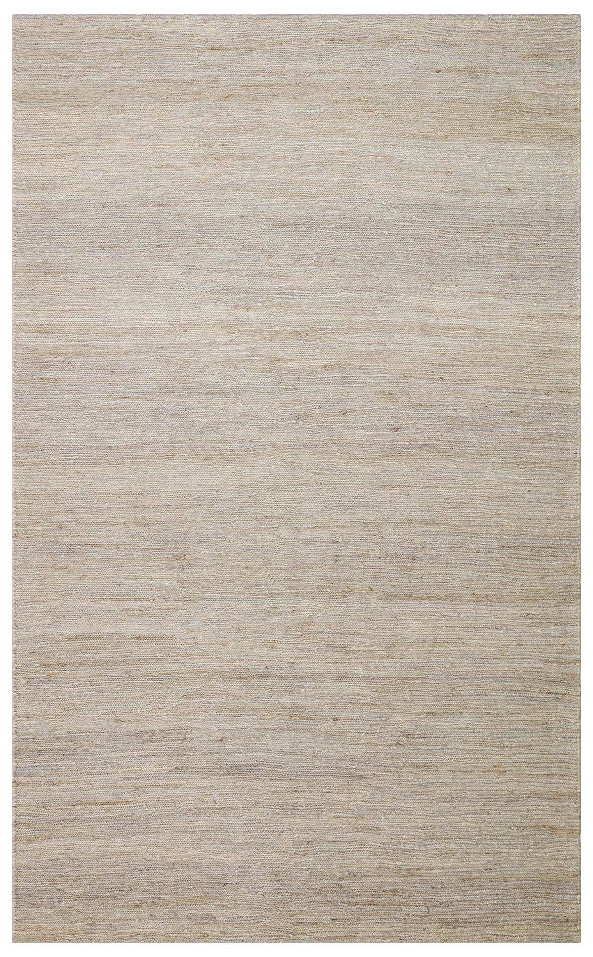SOUMAK SMK PLAIN GREY  Soumak Örgülü Naturel Kendir Halı