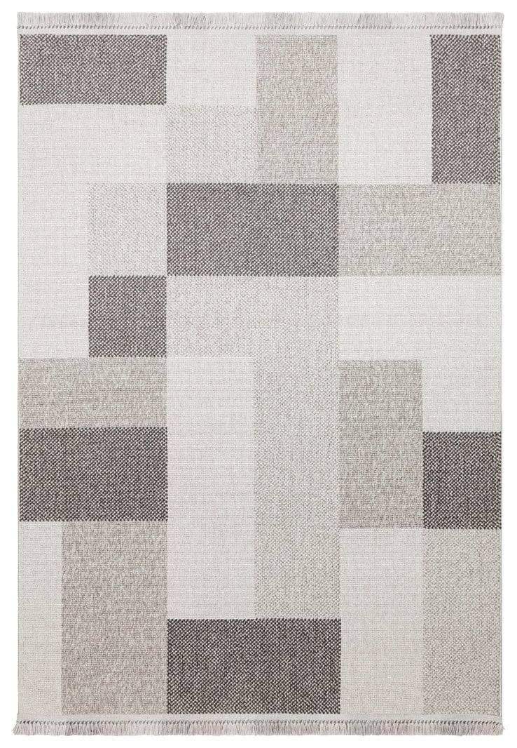 OSLO OSL 07 GREY  Hav Toz Vermez Hasır Dokuma Modern Makine Halısı