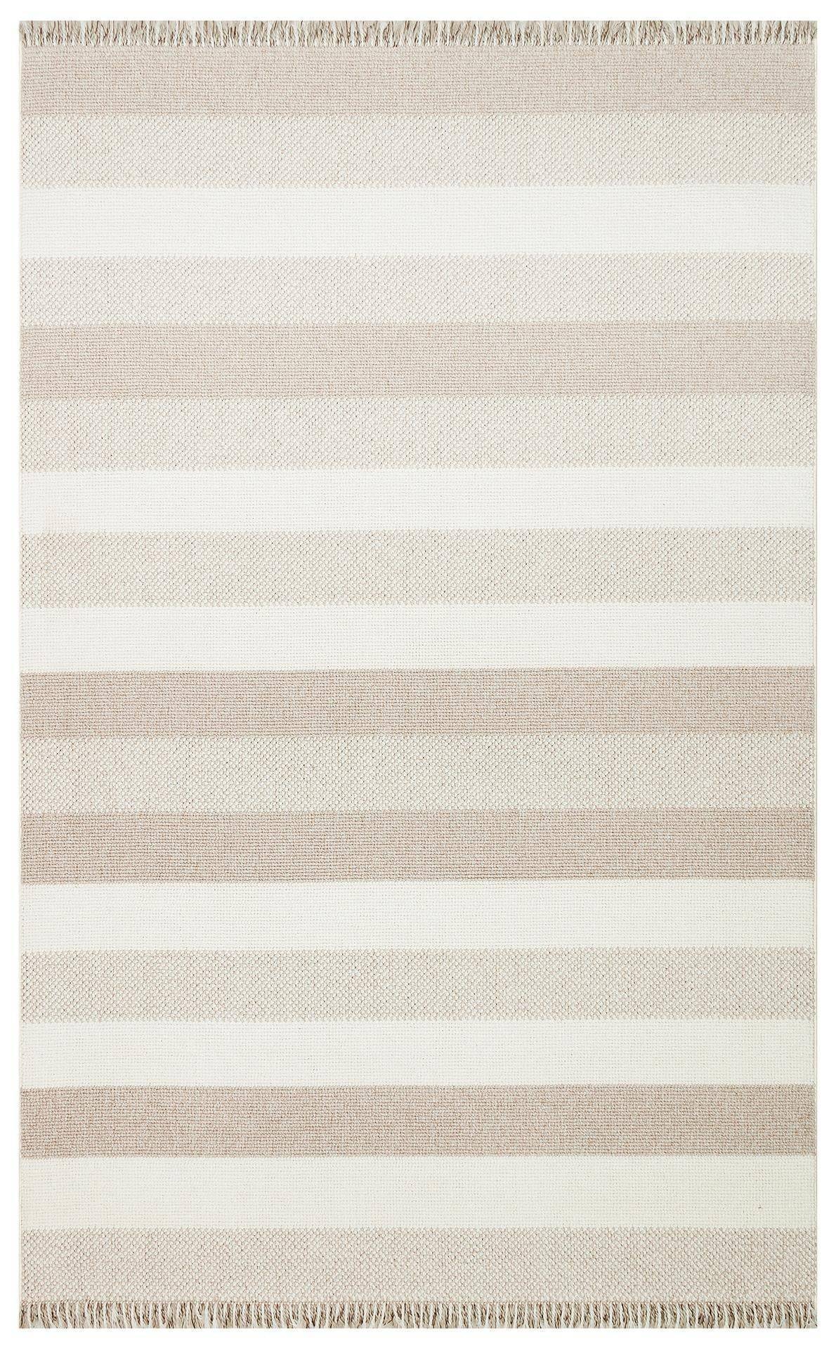 OSLO OSL 08 BEIGE  Hav Toz Vermez Hasır Dokuma Modern Makine Halısı