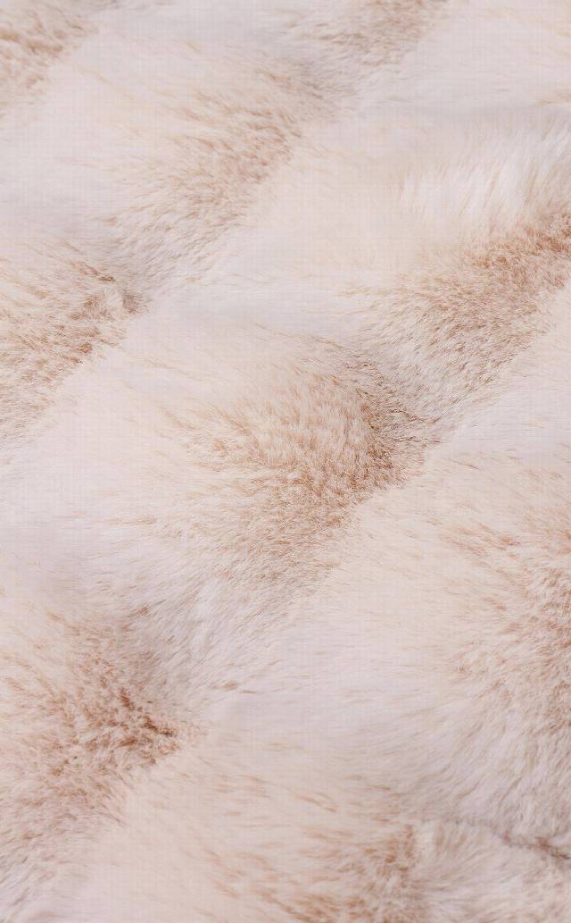 SANDY SND PLAIN BEIGE  Özel Yüksek Alçak Dokulu Yumuşak Tuşeli Suni  Kürk