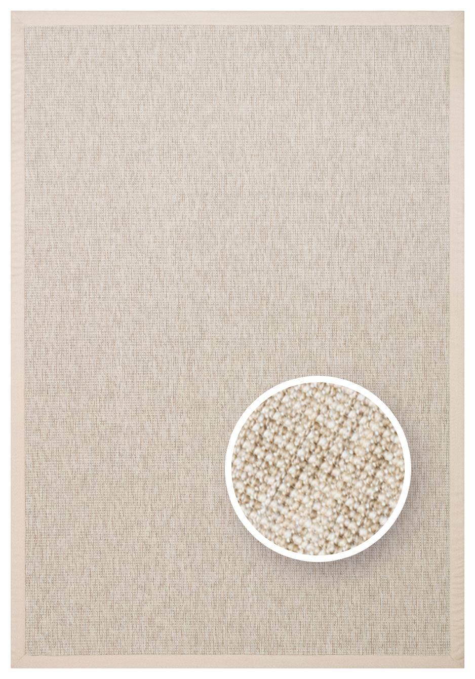 VENTURA SISAL VNT 2703 L.BEIGE BRD BEIGE  İç ve Dış Mekan Kullanımına Uygun Hav Vermeyen Kolay Temizlenebilir Sisal Görünümlü Halı