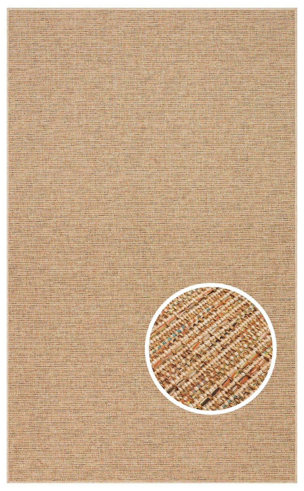 VENTURA SISAL VNT 2707 MULTY XW  İç ve Dış Mekan Kullanımına Uygun Hav Vermeyen Kolay Temizlenebilir Sisal Görünümlü Halı