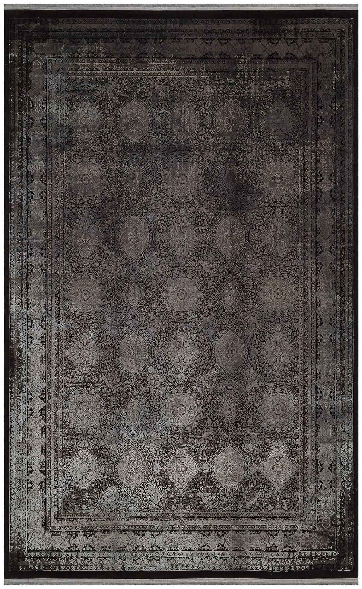 ANATOLIA ANT 02 ANTRASIT GREY  Klasik ve Modern Desenli Sık Dokuma Makine Halısı