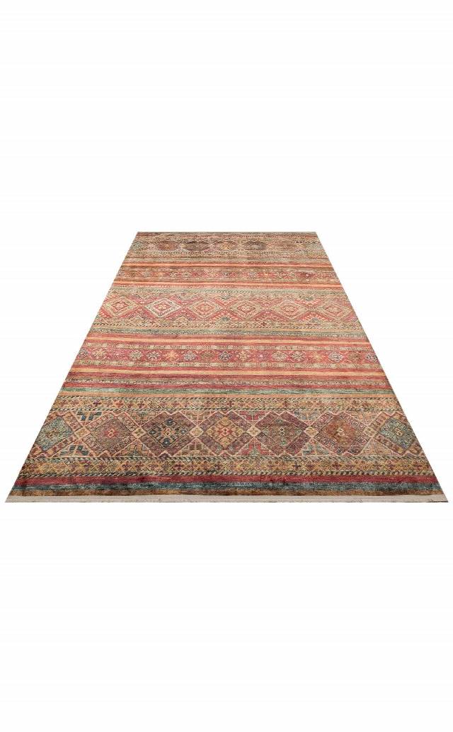 ANTIQUE ATK 05 MULTY  Kolay kullanımlı Kaymaz Karabağ ve Antik Desenlere Sahip Yıkanabilir Makine Halısı