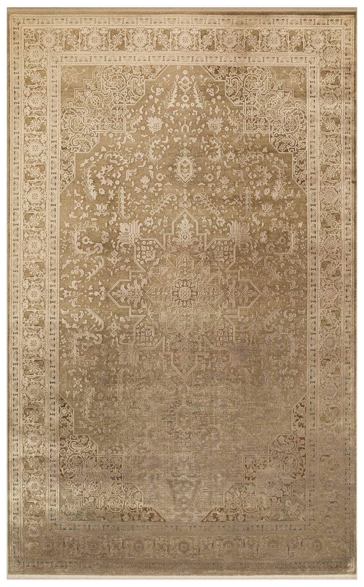 BABIL BBL 02 BRONZE  Yumuşak Dokulu Vintage Esintilere Sahip Over-dyed Sık Dokuma Salon Halısı