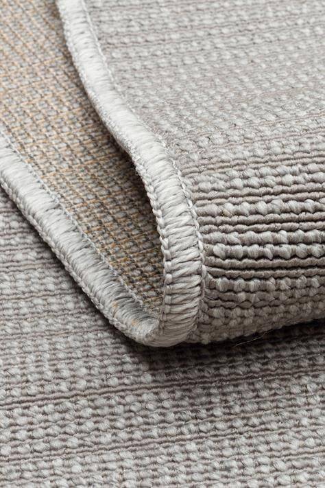 BALI JUTE BLJ 02 GREY  Jüt Dokulu Hav Toz Vermeyen Modern Halı