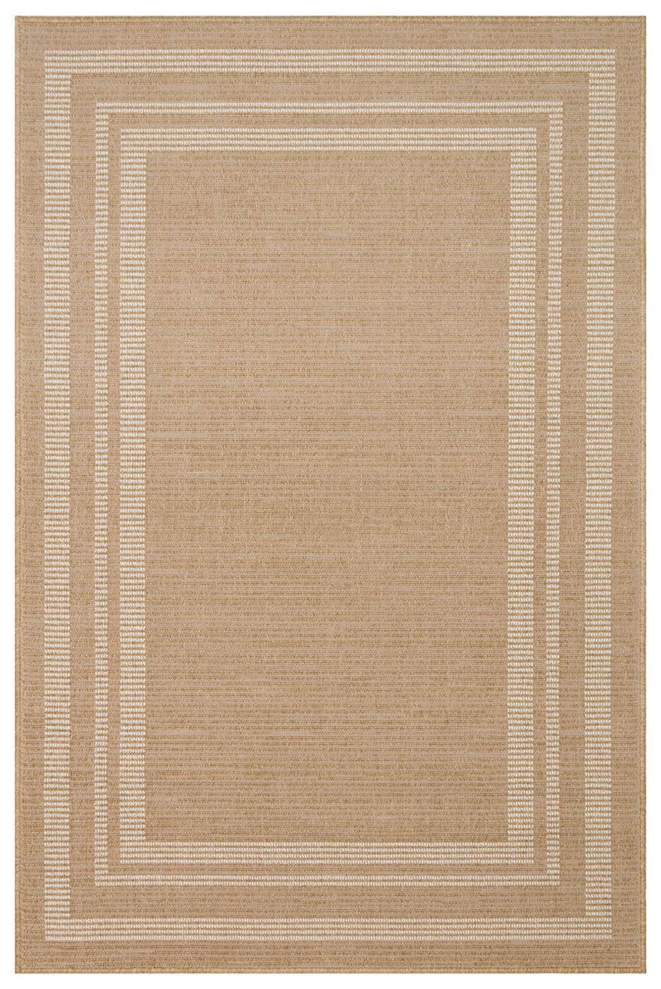 BALI JUTE BLJ 03 JUTE WHITE  Jüt Dokulu Hav Toz Vermeyen Modern Halı