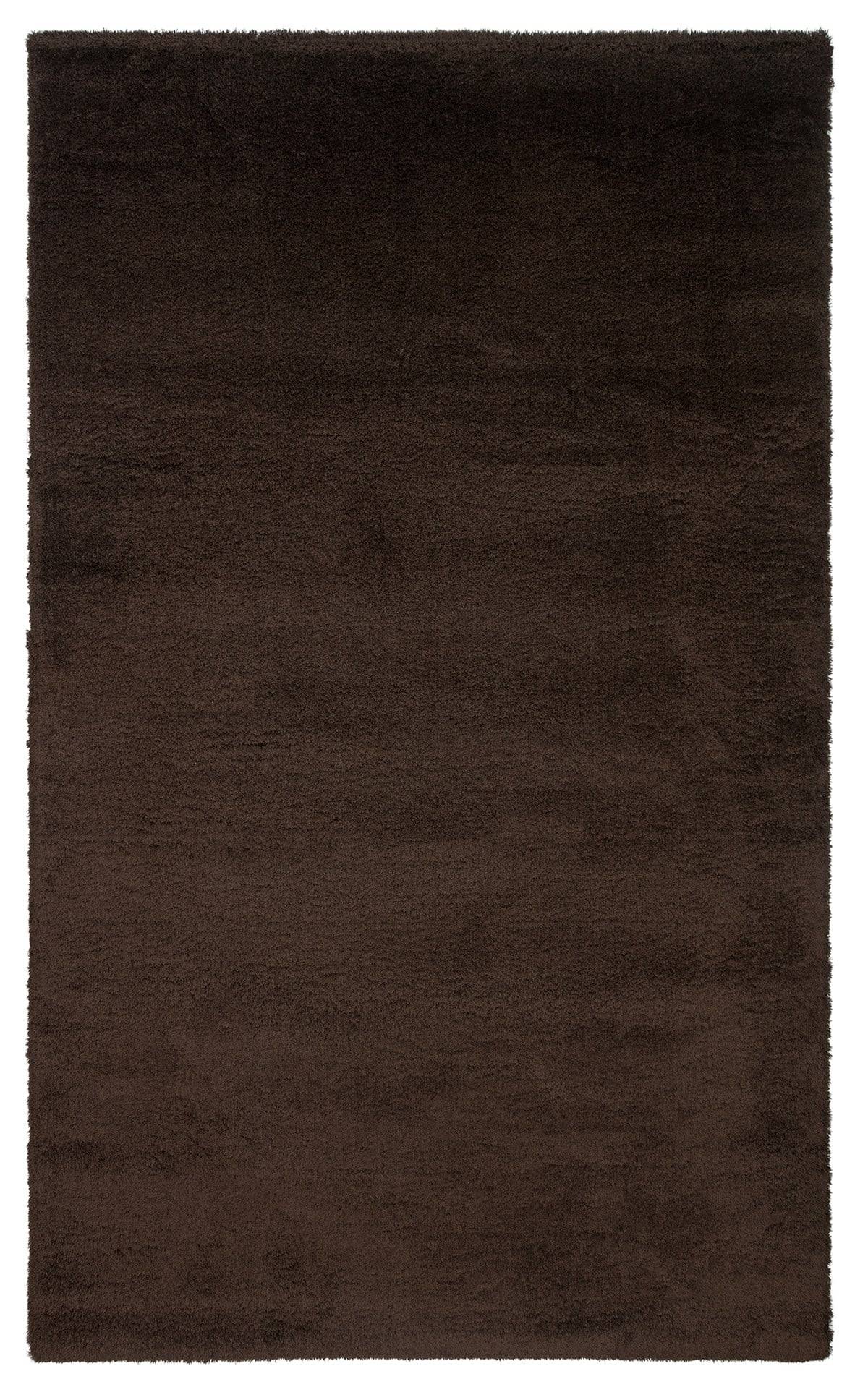 COMFORT 1006 BROWN  Kolay Kullanımlı Hav Toz Vermez Yumuşak Dokulu Modern Pofuduk Shaggy Halı