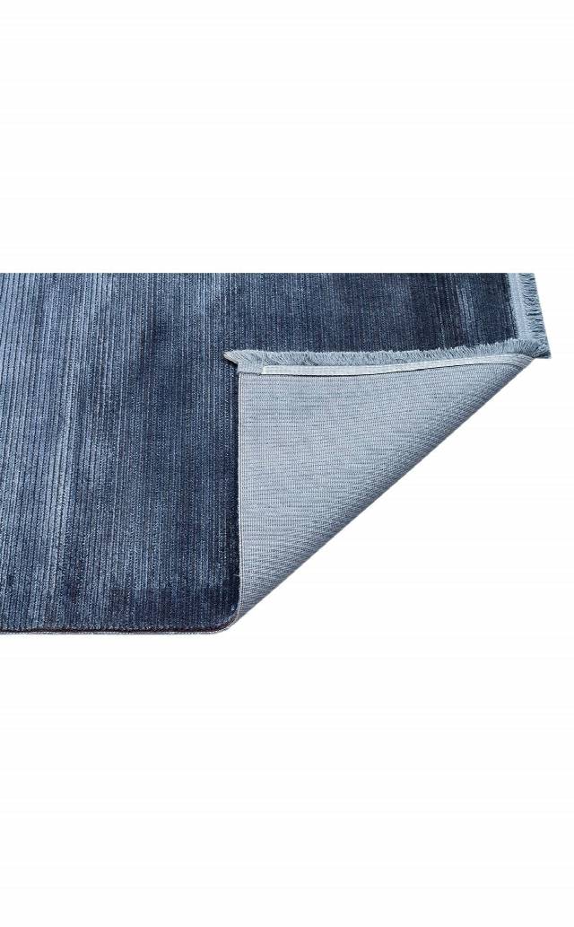 CORDOBA NEW DB PLAIN MARINE NW  Parlak Yüksek Alçak Dokulu Modern Makine Halısı