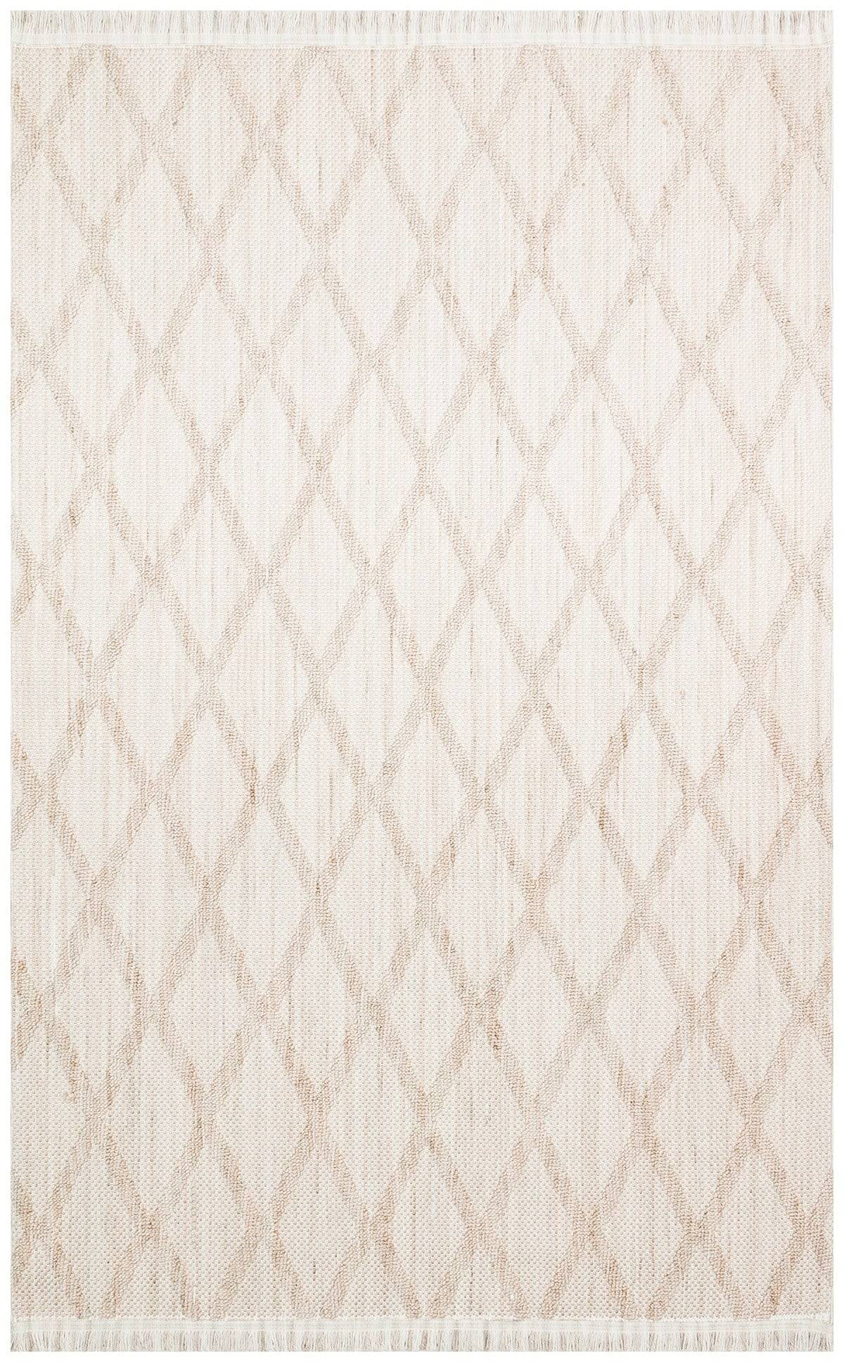 COZY CZY 04 BEIGE  Hav Toz Vermez Modern Örgü Dokuma Makine Halısı