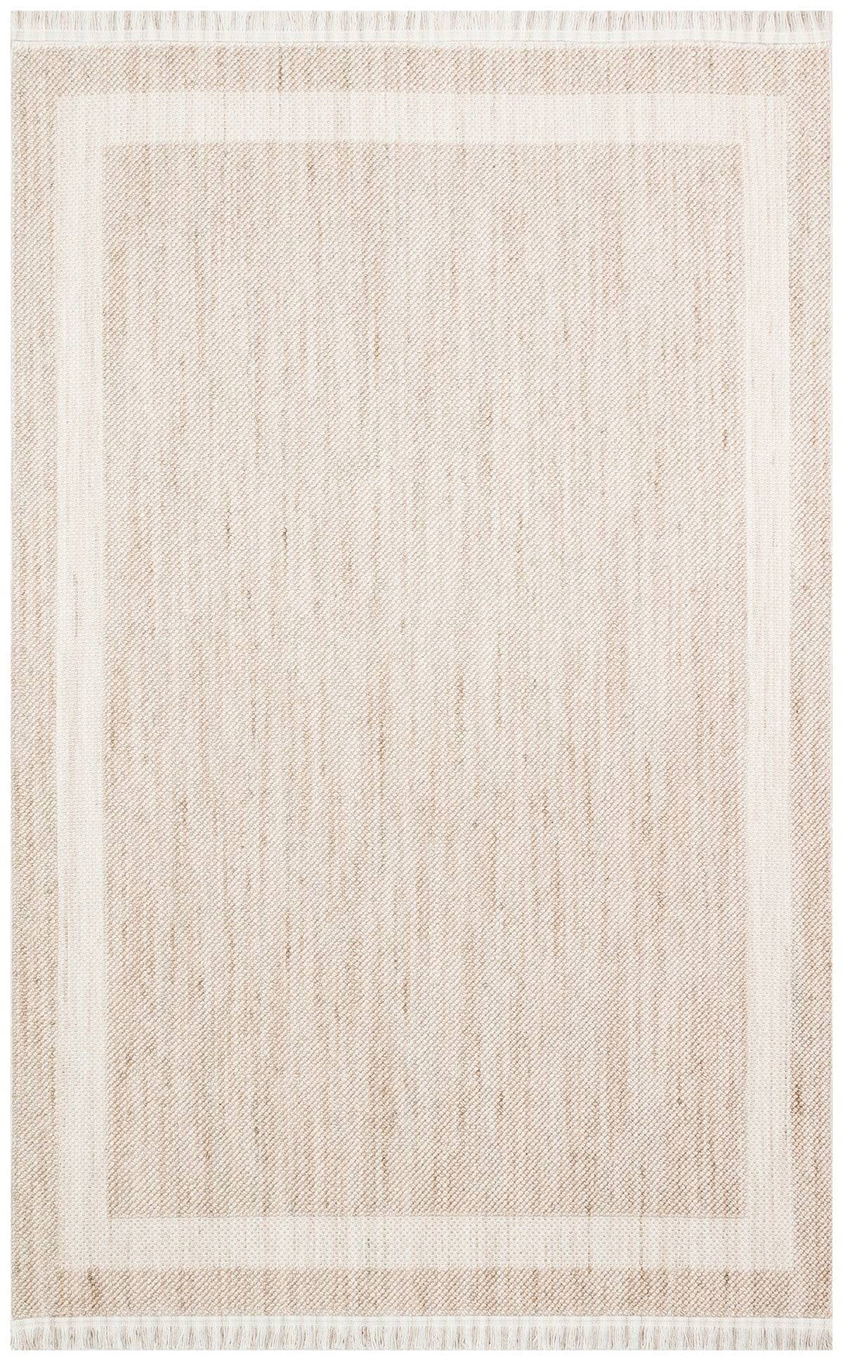 COZY CZY 05 BEIGE  Hav Toz Vermez Modern Örgü Dokuma Makine Halısı