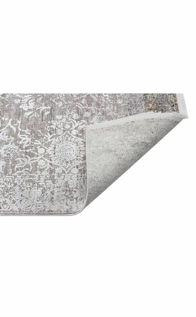FRESCO FS 10 CREAM GREY XW  Yüksek Alçak Dokulu Özel Işıltılı Yüksek Kaliteli Sık Dokuma Modern Salon Halısı