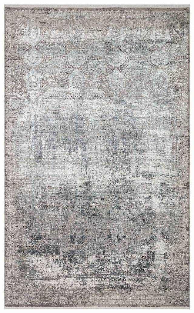 FRESCO FS 14 CREAM GREY XW  Yüksek Alçak Dokulu Özel Işıltılı Yüksek Kaliteli Sık Dokuma Modern Salon Halısı