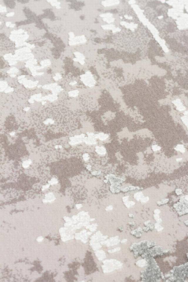 FRESCO FS 35 GREY BEIGE XW  Yüksek Alçak Dokulu Özel Işıltılı Yüksek Kaliteli Sık Dokuma Modern Salon Halısı