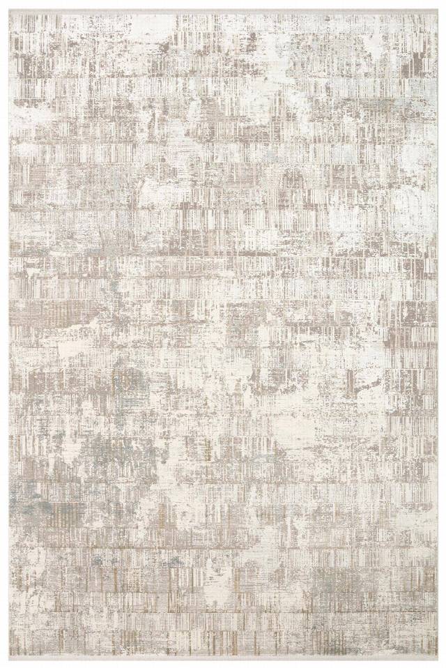 FRESCO FS 36 CREAM BEIGE XW  Yüksek Alçak Dokulu Özel Işıltılı Yüksek Kaliteli Sık Dokuma Modern Salon Halısı