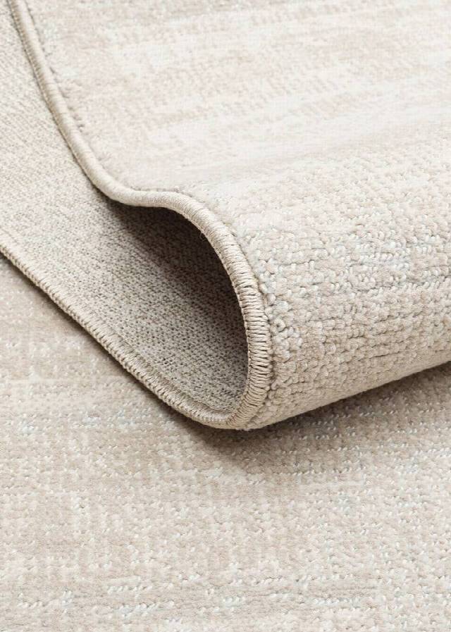 KALAHARI KLH 01 GREY BEIGE  Özel Dokuma Tekniği ile Üretilen Modern Sade Desenli Makine Halısı