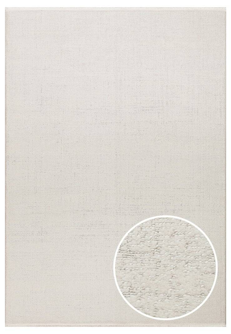 KALAHARI KLH PLAIN CREAM  Özel Dokuma Tekniği ile Üretilen Modern Sade Desenli Makine Halısı
