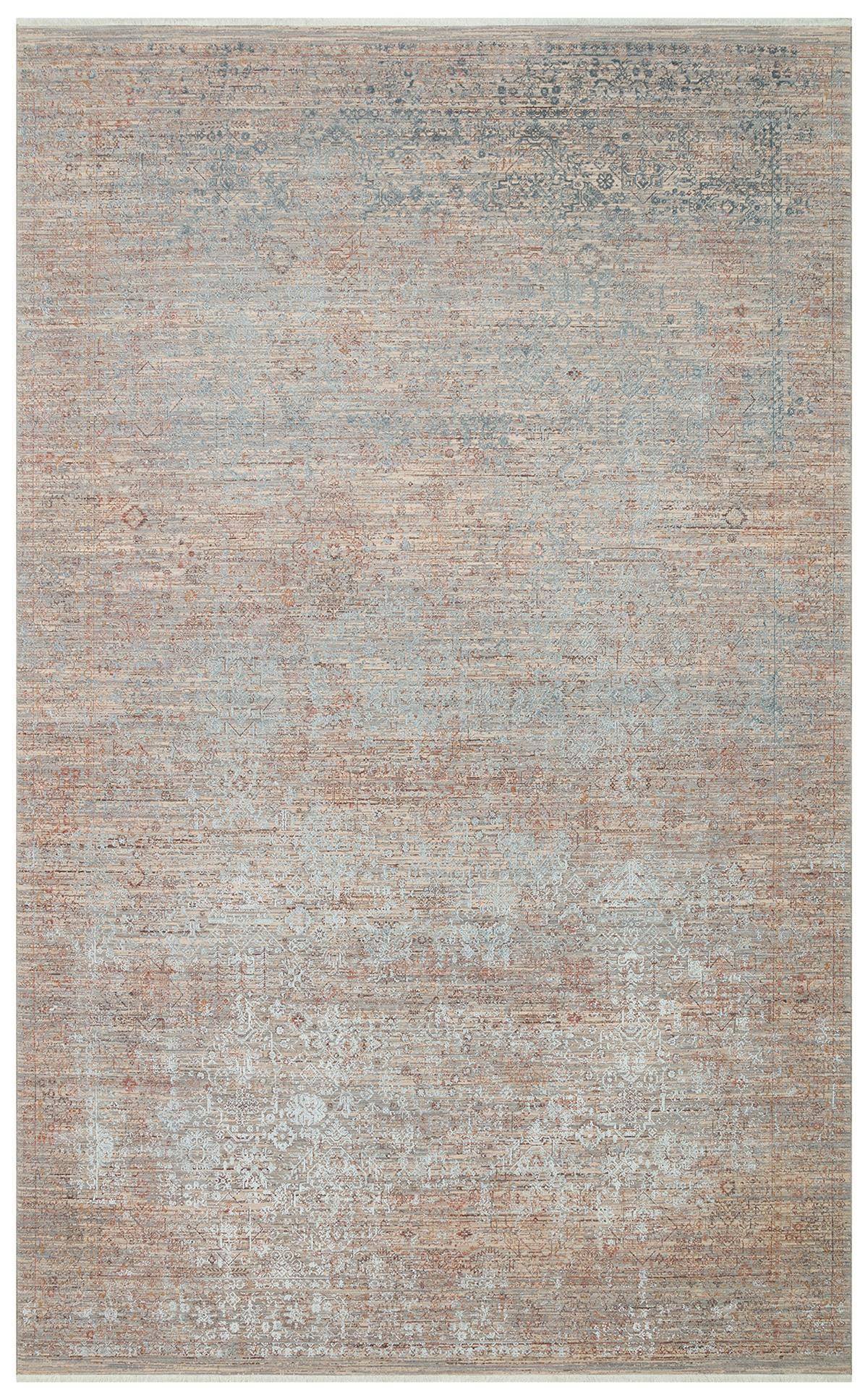 LA PAZ LPZ 02 GREY  Yüksek Alçak Dokulu Yüksek Kaliteli Sık Dokuma Modern Salon Halısı