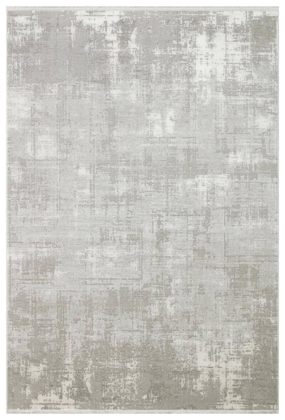 LEONA LNA 01 GREY  Yumuşak Tuşeli Hav Toz Vermez Modern Makine Halısı