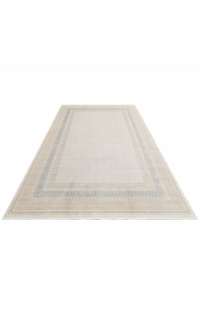 MAHAL MHL 07 CREAM GOLD  Modern Desenli Yüksek Kalite Sık Dokuma Salon Halısı